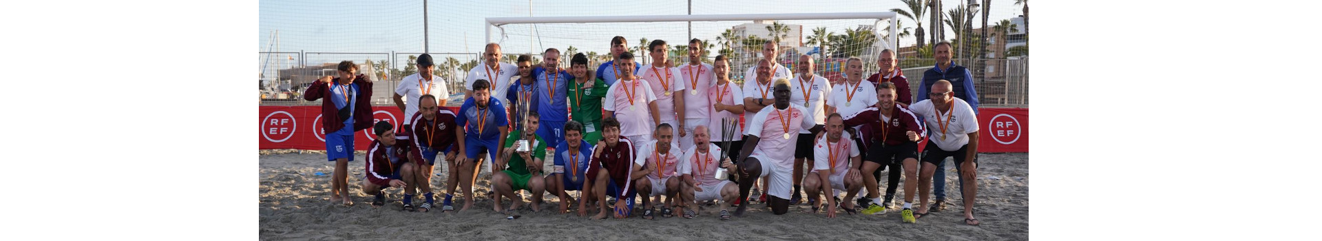 La selección andaluza gana el Nacional de Fútbol Playa Adaptado