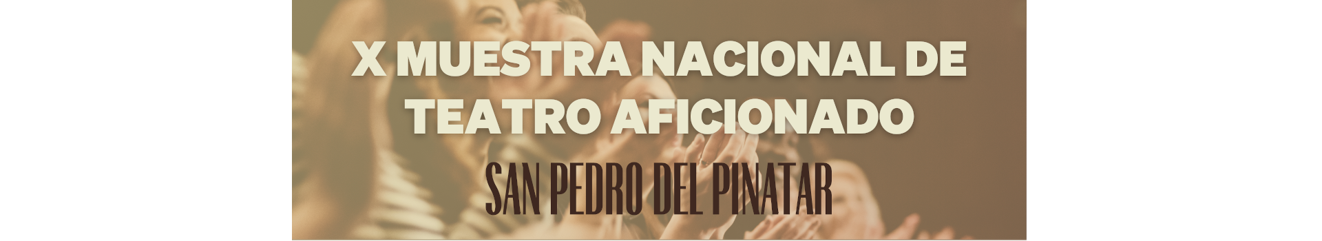 San Pedro del Pinatar apuesta por grupos amateur en la X Muestra de Teatro Aficionado 
