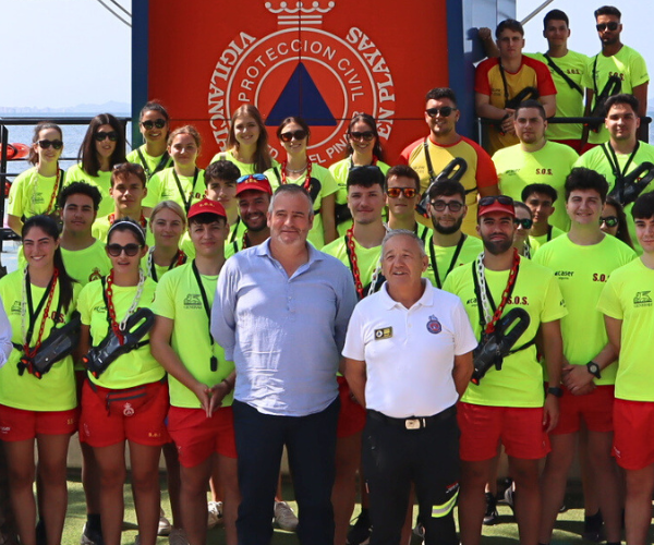 San Pedro del Pinatar cuenta con 48 socorristas para la vigilancia de sus playas