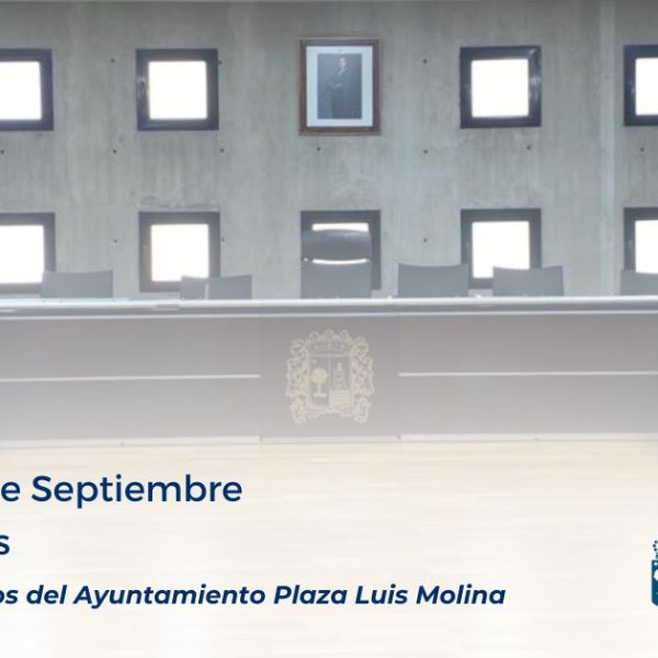 Pleno ordinario 5 de septiembre