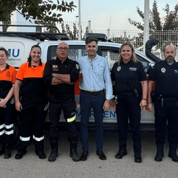 Protección Civil y Policía Local se desplazan a las zonas afectadas por la DANA