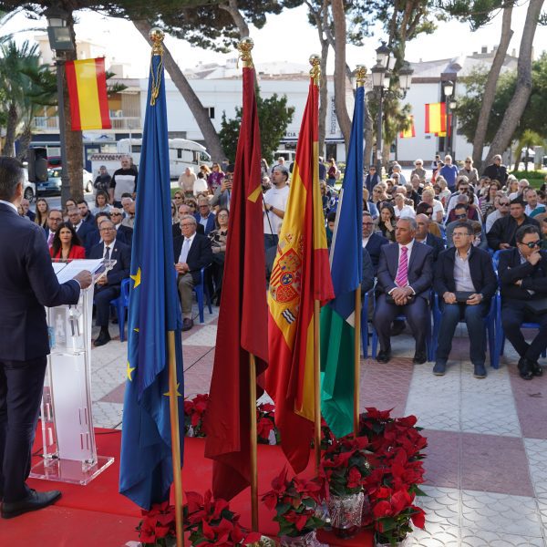 San Pedro del Pinatar celebra el Día de la Constitución en su 46 aniversario