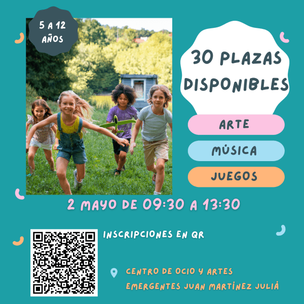 Bienestar Social organiza una ludoteca matinal para el 2 de mayo